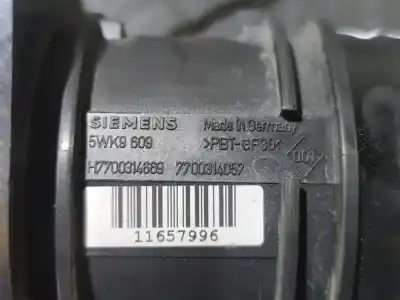 Автозапчастина б/у витратомір повітря для renault laguna ii bg0 authentique посилання на oem iam 7700314057  