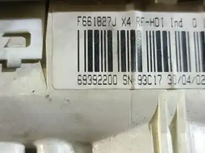 Peça sobressalente para automóvel em segunda mão comando de sofagem (chauffage / ar condicionado) por citroen c5 berlina 2.0 hdi sx referências oem iam 69392200