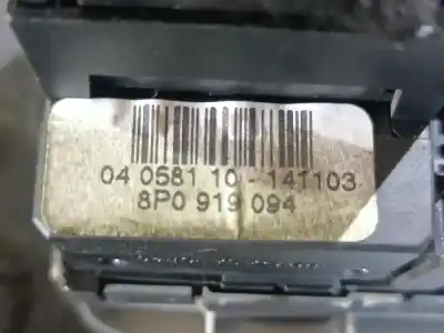 Автозапчастина б/у управління світлом для audi a3 (8p) 1.6 fsi ambiente 116 cv / 85 kw посилання на oem iam 8p0919094  