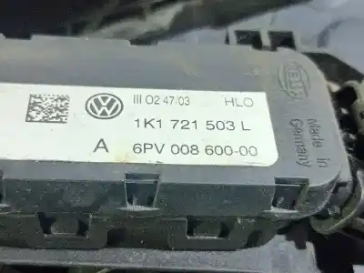 Second-hand car spare part Accelerator Pedal for AUDI A3 (8P) 1.6 FSI Ambiente 116 CV / 85 KW OEM IAM references 1K1721503L  