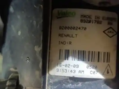 Second-hand car spare part right fog light for renault clio iii exception 2 oem iam references 8200002470  