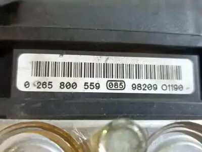 Peça sobressalente para automóvel em segunda mão abs por renault clio iii exception 2 referências oem iam 8200747140