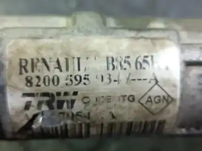 Second-hand car spare part steering rack for renault clio iii exception 2 oem iam references a0001558  8200595934