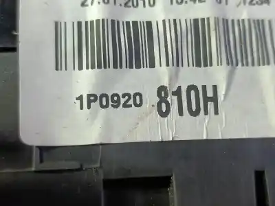 Peça sobressalente para automóvel em segunda mão quadrante por seat leon (1p1) caxc referências oem iam 1p0920810h  