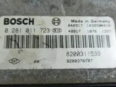 Автозапчастина б/у ебу контролер двигуна для renault laguna ii (bg0) expression посилання на oem iam 8200311539  0281011723