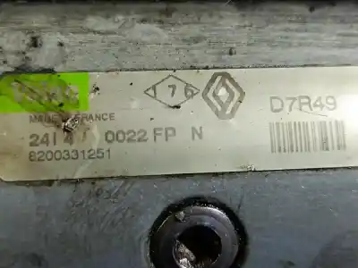 Second-hand car spare part starter motor for renault laguna ii (bg0) expression oem iam references 8200331251