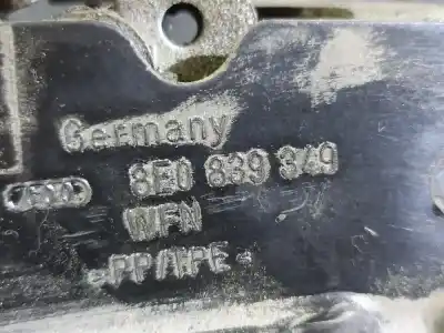 Second-hand car spare part rear left door lock for audi a4 avant b8 2.0 136 cv oem iam references 8e0839349