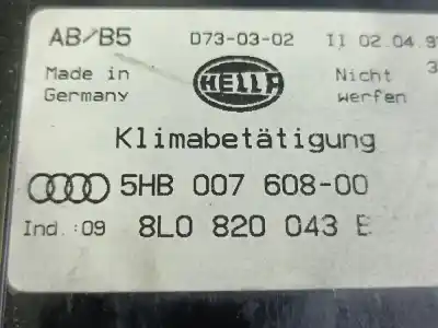 Автозапчастина б/у клімат-контроль для audi a4 avant (b5) a4 avant посилання на oem iam 8l0820043b  