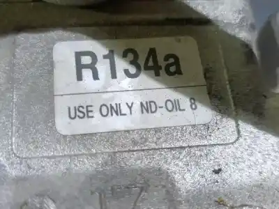 Peça sobressalente para automóvel em segunda mão compressor de ar condicionado a/a a/c por kia sorento 2.5 crdi concept referências oem iam r134a