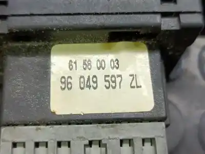 Автозапчастина б/у многофункційне управління для citroen saxo mod 1.5 d - nº3672-lado izquierdo - oscuro - rojo con detalle. portalamparas regular посилання на oem iam 96049597zl  9619490380