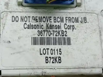 Second-hand car spare part fuse box unit for suzuki swift berlina mz gl 5ptas. oem iam references 3677072kb2  