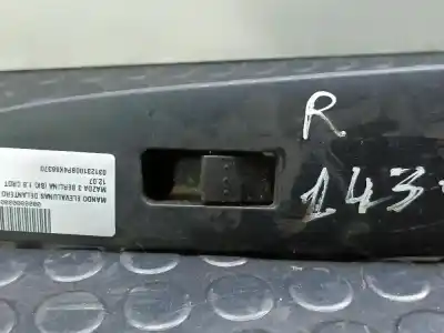 Second-hand car spare part right front power window switch for mazda 3 berlina (bk) 1.6 crdt active oem iam references 03123100bp4k66370  