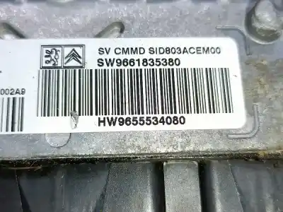 Peça sobressalente para automóvel em segunda mão centralina de motor uce por citroen c5 berlina 2.2 hdi vivace referências oem iam 9661835380