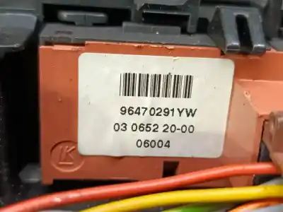Peça sobressalente para automóvel em segunda mão comando de sofagem (chauffage / ar condicionado) por citroen c5 berlina 2.2 hdi vivace referências oem iam 96573328yw02