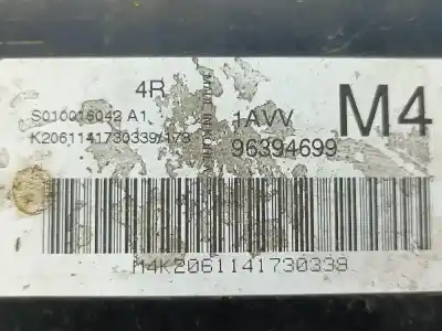 Second-hand car spare part ecu engine control for chevrolet lacetti 1.6 16v g f16d3 109 cv oem iam references 96394699  