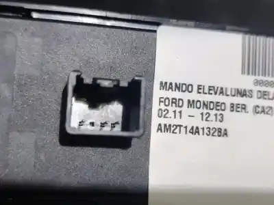 Peça sobressalente para automóvel em segunda mão botão / interruptor elevador vidro dianteiro esquerdo por ford mondeo ber. (ca2) trend referências oem iam am2t14a132ba  