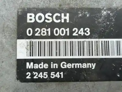 Peça sobressalente para automóvel em segunda mão Centralina De Motor Uce por BMW SERIE 3 BERLINA (E36) 1.7 Turbodiesel CAT Referências OEM IAM 2245541  0281001243