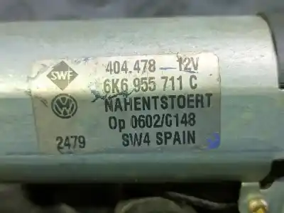 Peça sobressalente para automóvel em segunda mão Motor Do Limpador Traseiro por SEAT IBIZA (6K1) Select Referências OEM IAM 6K6955711  404478