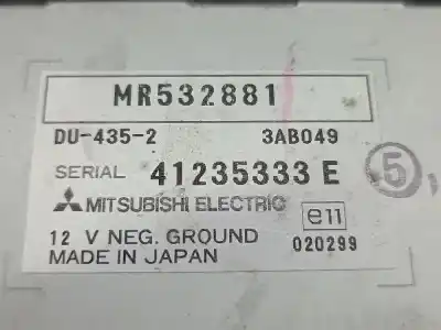 Автозапчасти б/у многофункциональный дисплей за mitsubishi montero (v80/v90) 3.2 di-d cat ссылки oem iam mr532881   Автозапчасти б/у многофункциональный дисплей за mitsubishi montero (v80/v90) 3.2 di-d cat ссылки oem iam mr532881