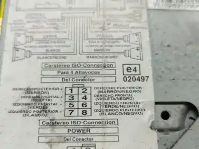 Автозапчасти б/у аудиосистема / радио cd за corsa frontera a arizona ссылки oem iam e4020497  