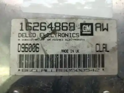 Second-hand car spare part electronic module for opel combo life e opel combo oem iam references 16264869  