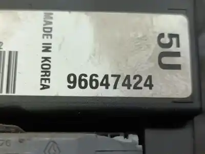 Second-hand car spare part FUSE BOX UNIT for CHEVROLET EPICA  OEM IAM references 96647424  