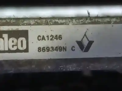 Автозапчастина б/у водяний радіатор для renault clio ii fase ii b cb0 authentique посилання на oem iam 8200033831  8200086193