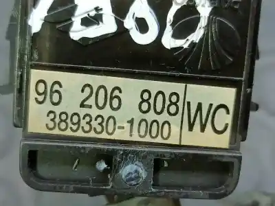 Second-hand car spare part Windshiel Wiper Switch for DAEWOO LEGANZA 2.2i CDX 140 CV / 103 KW OEM IAM references 96206808  