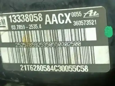 Second-hand car spare part brake servo for corsa astra j lim enjoy oem iam references 13338058  360573521