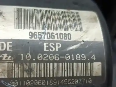 Peça sobressalente para automóvel em segunda mão abs por citroen c5 berlina lx (e) referências oem iam 9657061080  