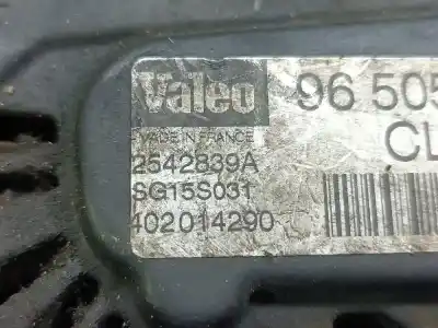 Pezzo di ricambio per auto di seconda mano alternatore per citroen xsara picasso xsara picasso 2.0 hdi riferimenti oem iam 9650582080  