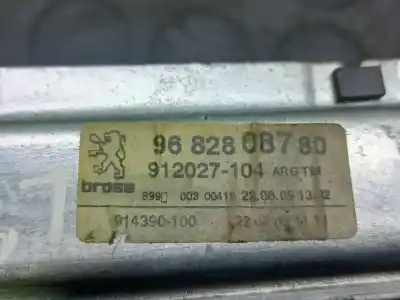Peça sobressalente para automóvel em segunda mão ELEVADOR DE VIDROS TRASEIRO ESQUERDO por PEUGEOT 3008  Referências OEM IAM 9682808780  