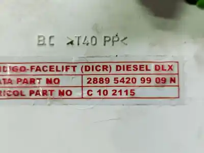 Peça sobressalente para automóvel em segunda mão quadrante por tata indica (1998) d-475 idi referências oem iam c102115  