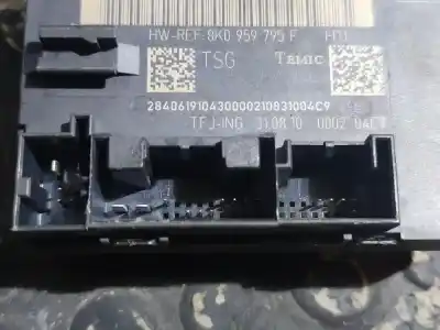 Peça sobressalente para automóvel em segunda mão módulo eletrônico por audi a4 avant (8k5) básico referências oem iam 8k0959795f  