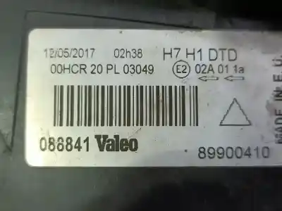Second-hand car spare part right headlight for citroen c5 berlina lx (e) oem iam references 89900410  