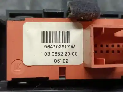 Peça sobressalente para automóvel em segunda mão comando de sofagem (chauffage / ar condicionado) por citroen c5 berlina lx (e) referências oem iam 96573328yw01