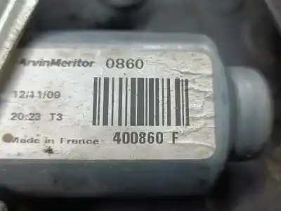 Second-hand car spare part driver left window regulator for renault clio iii grandtour 1.5 dci diesel cat oem iam references 981282103  400860