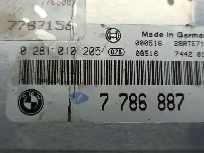 Peça sobressalente para automóvel em segunda mão  por BMW SERIE 3  Referências OEM IAM 0281010205  7786887