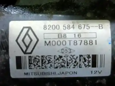 Автозапчасти б/у двигатель запускается за renault clio ii fase ii (b/cb0) ссылки oem iam 8200584675b  