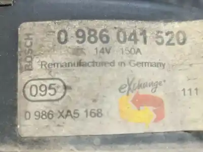 İkinci el araba yedek parçası alternatör için mercedes-benz clase m w163 430 163.172 oem iam referansları 0986041520  