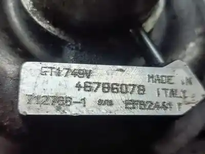 Peça sobressalente para automóvel em segunda mão turbocompresor por fiat stilo (192) * referências oem iam 46786078  