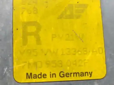 Peça sobressalente para automóvel em segunda mão farolim dianteiro direito por volkswagen sharan van (7m_) 1.9 tdi (7m8) referências oem iam 0311325002