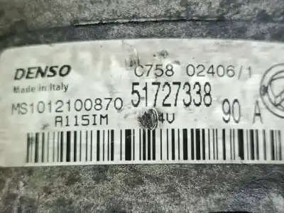 Автозапчастина б/у генератор для fiat stilo (192) 1.9 jtd / 1.9 jtd 115 active посилання на oem iam 51727338  