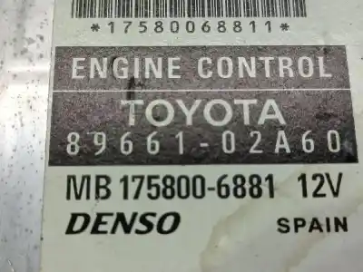 Second-hand car spare part ecu engine control for toyota corolla (e12) 1cdf oem iam references 8966102a60  1758006881