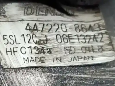 Pezzo di ricambio per auto di seconda mano compressore aria condizionata per fiat stilo (192) 1.9 jtd / 1.9 jtd 115 active riferimenti oem iam 4472208643  