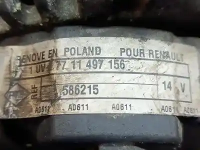 Автозапчастина б/у генератор для renault megane i scenic ja renault посилання на oem iam c542664r  