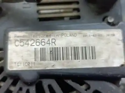 Автозапчастина б/у генератор для renault megane i scenic ja renault посилання на oem iam c542664r  