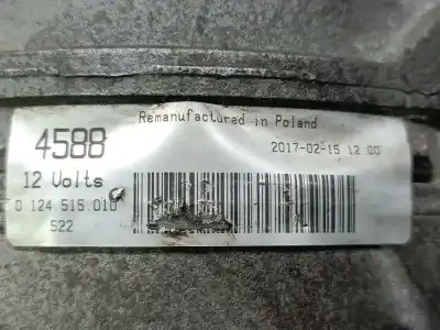 Second-hand car spare part alternator for audi a3 (8l) 1.6 ambiente oem iam references 0124515010  4588