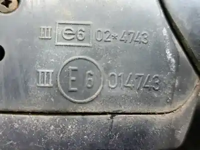 Peça sobressalente para automóvel em segunda mão espelho retrovisor direito por audi a3 (8p1) 1.8 tfsi ambiente 160 cv / 118 kw referências oem iam e6014743