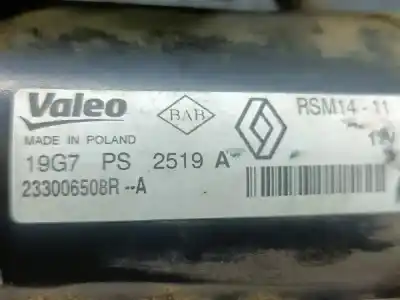 Peça sobressalente para automóvel em segunda mão motor de arranque por dacia dokker basis referências oem iam 233006508r  